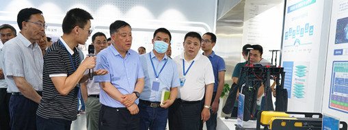 安徽省生態(tài)環(huán)境廳黨組書記、廳長賀澤群帶隊到中水三立調(diào)研指導(dǎo)