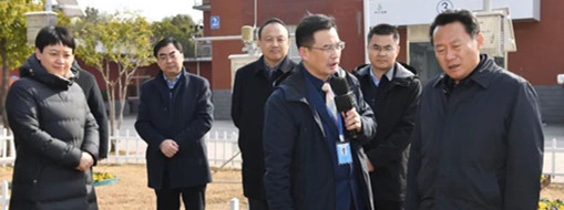 ?省委常委、市委書記虞愛華蒞臨中水三立調(diào)研指導(dǎo)