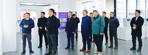 合肥市生態(tài)環(huán)境局黨組書記王煜蒞臨中水三立調(diào)研指導